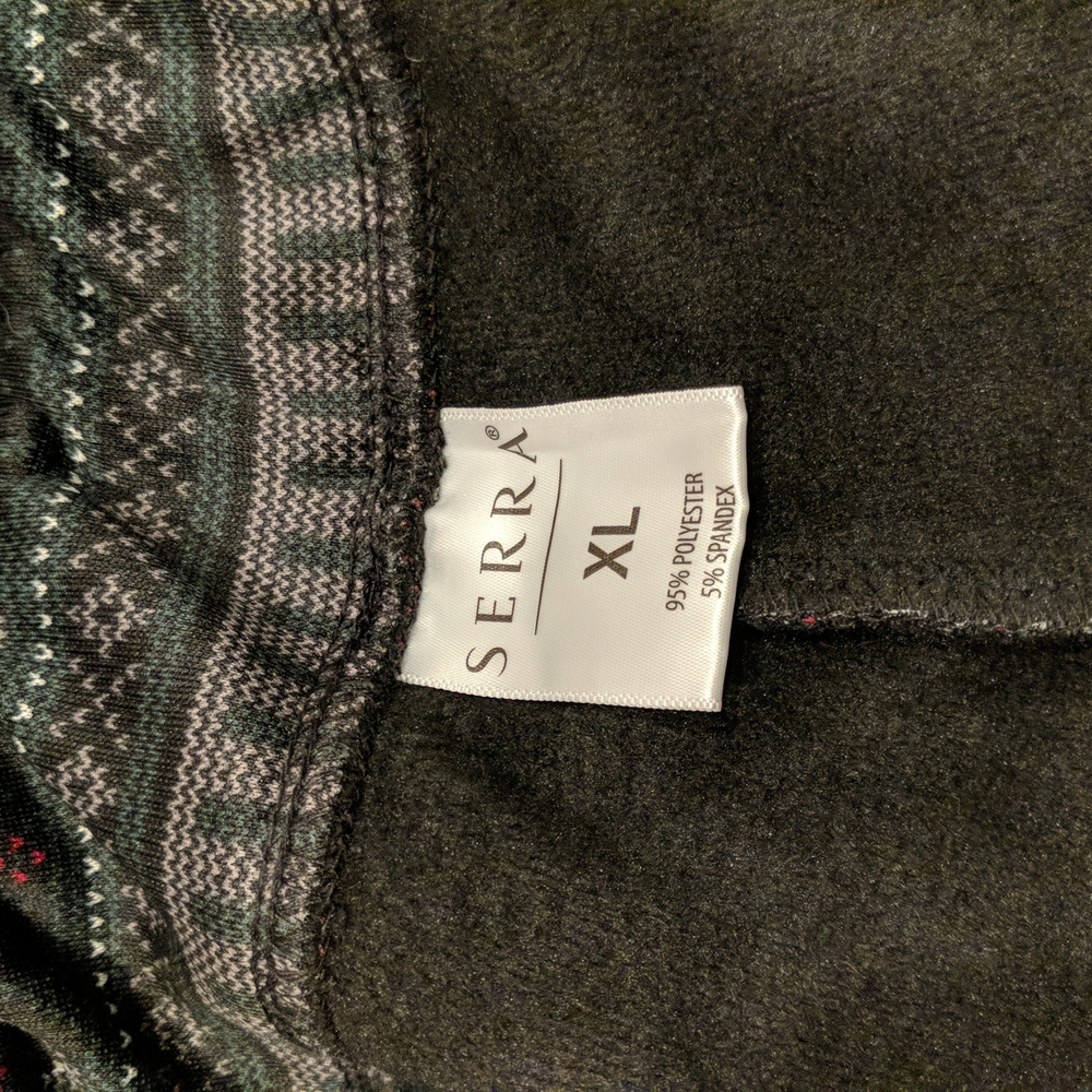 Serra Fleece Lined Leggings size XL - Picture 2 of 2